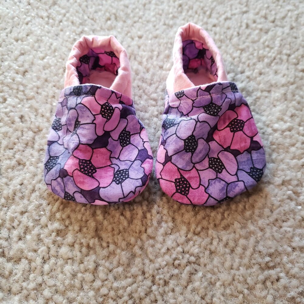 Handmade Baby Flower Shoes